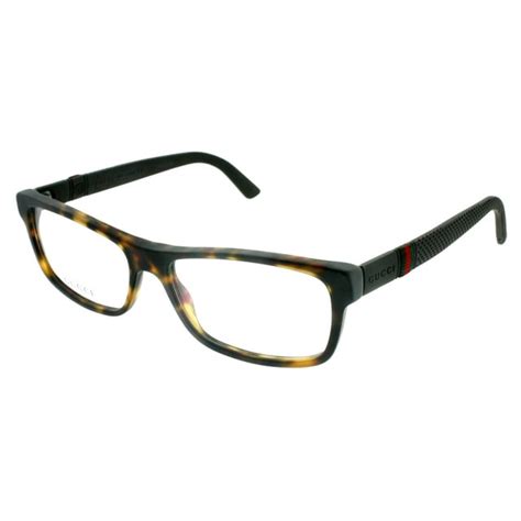 Gucci GG1066 4UR Eyeglasses in Havana 